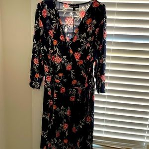 Lane Bryant faux wrap dress. 22/24 perfect condition worn once.